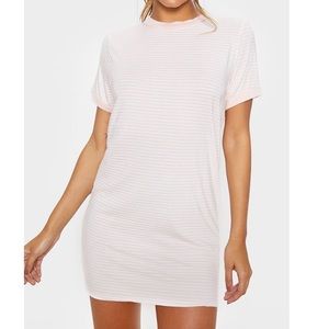 Striped tshirt dress